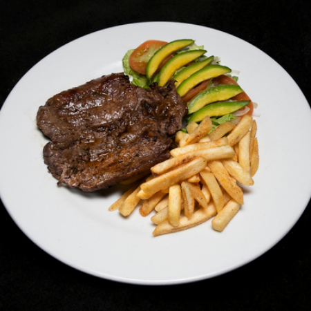 Churrasco con Guarnición