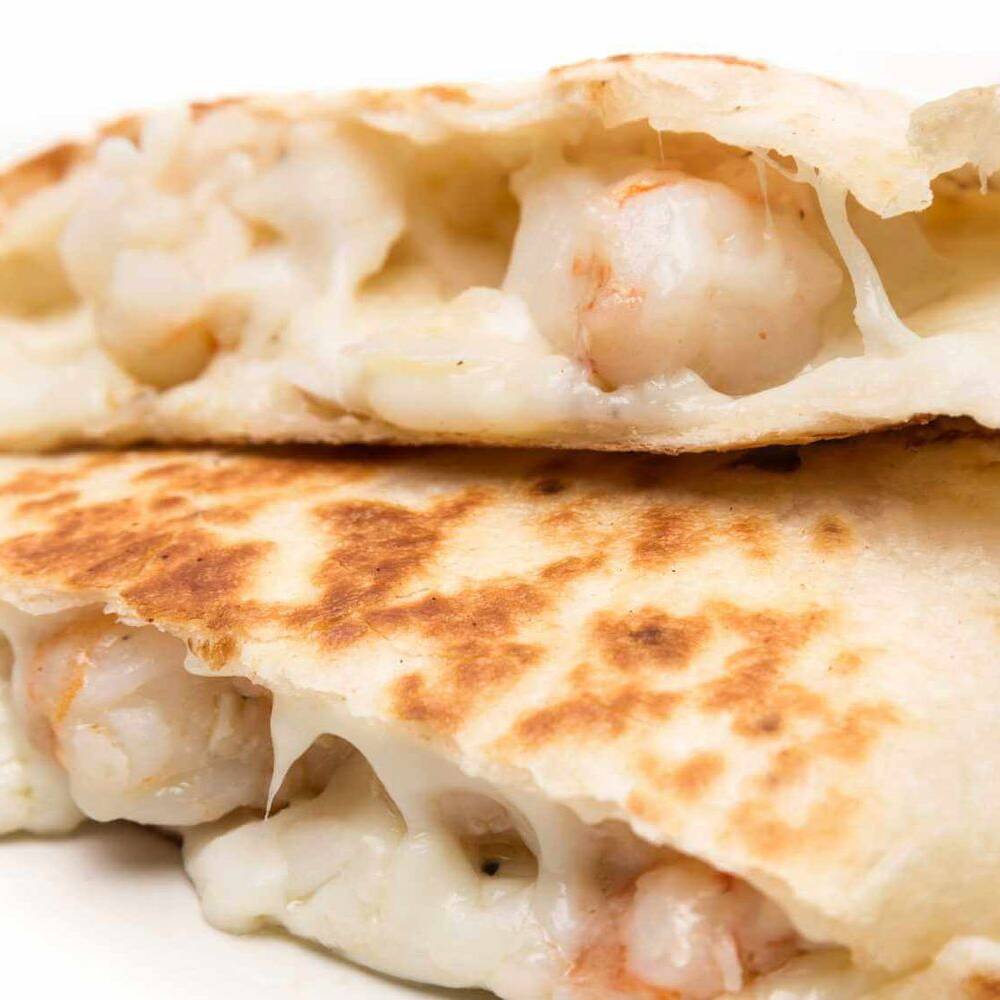 Quesadilla Con Camarón (Harina)