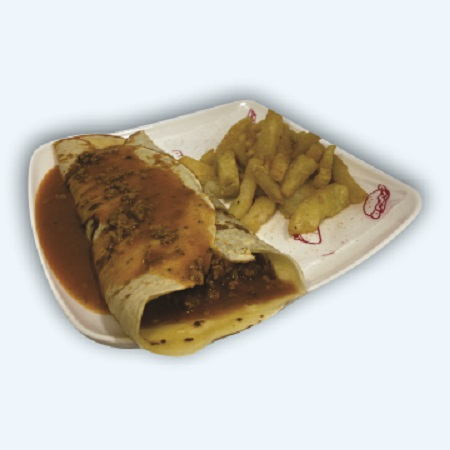 Crepe a la Boloñesa