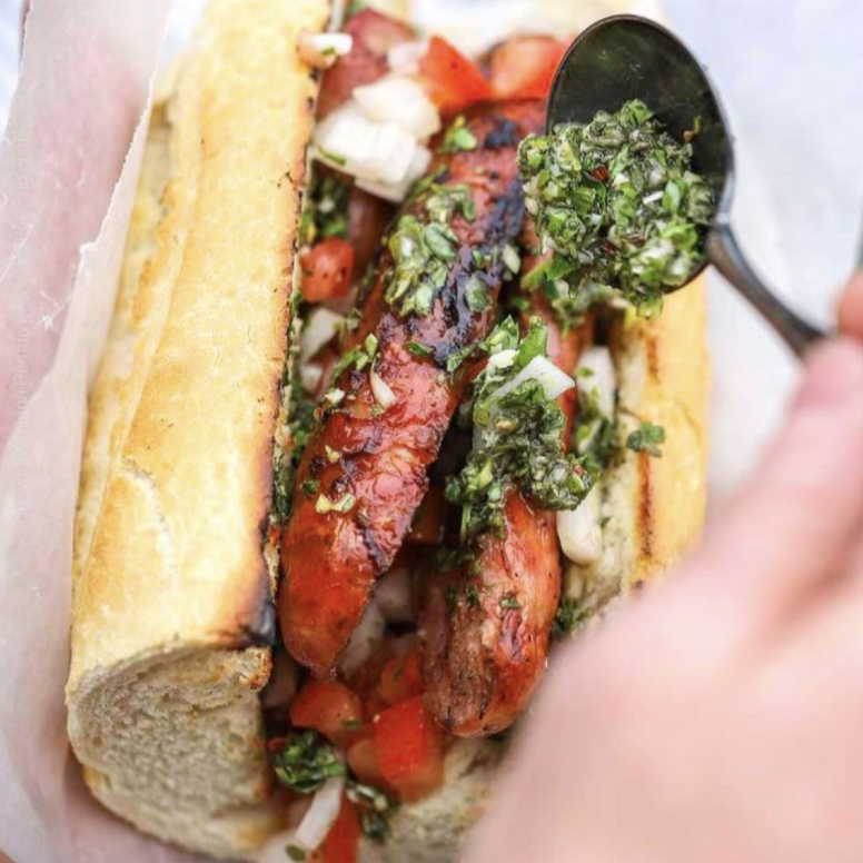 Hot Dog de Chorizo Argentino