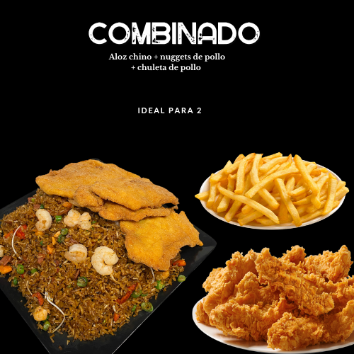 Combo Aloz Chino + Nuggets + Chuleta de Pollo