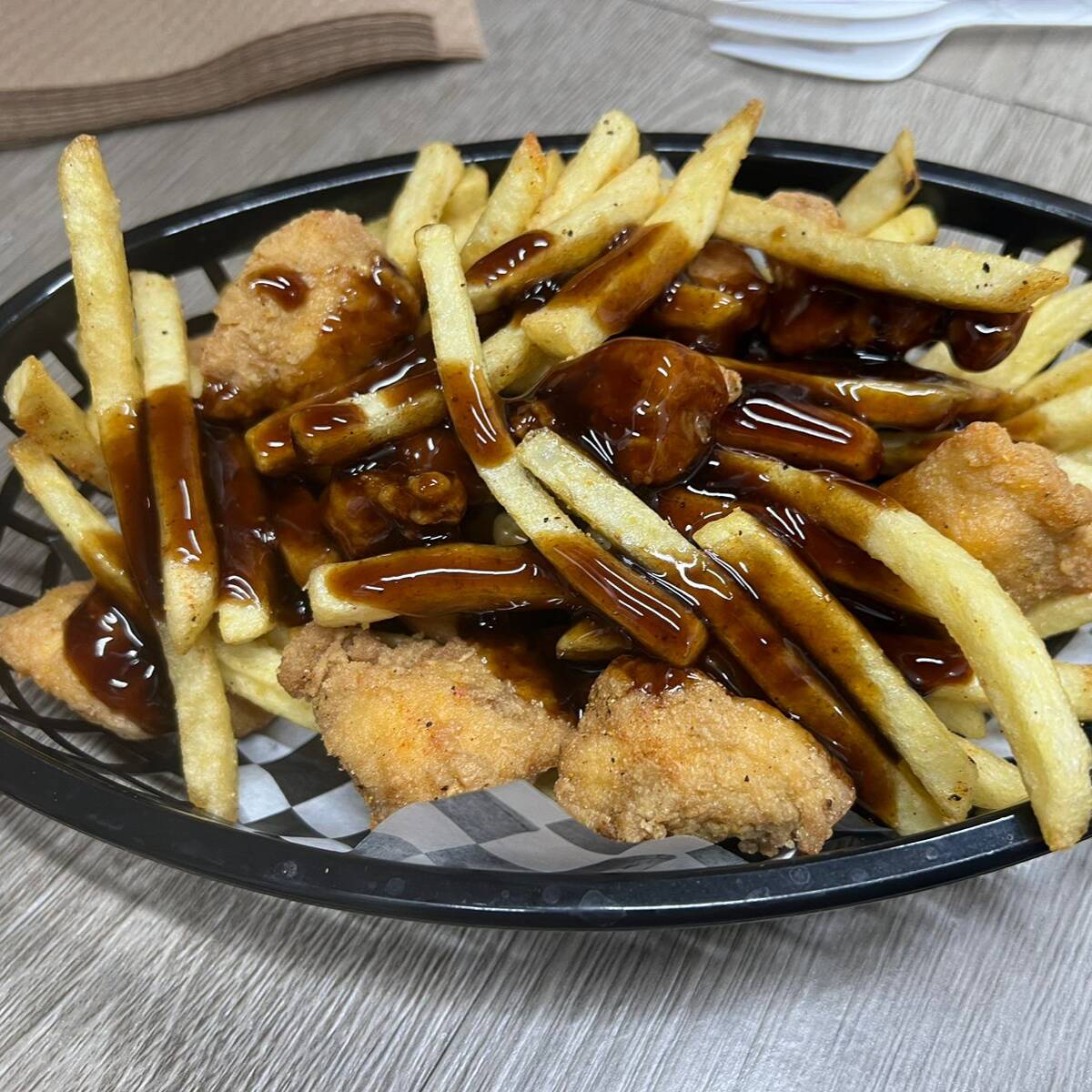 Papas con Boneless