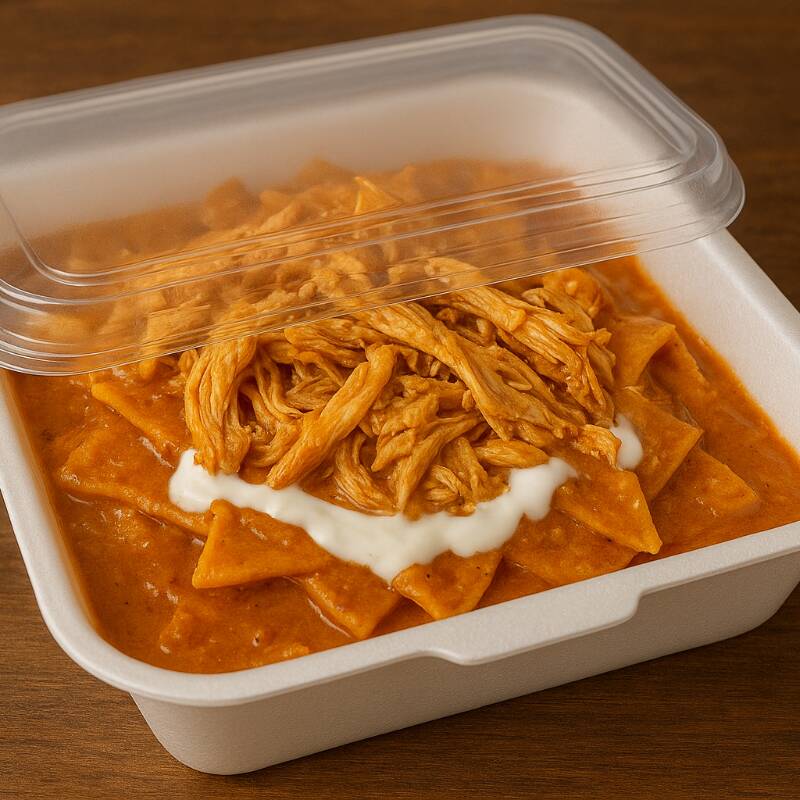 Chilaquiles Chipotle 1/2 Orden