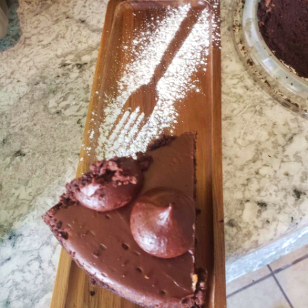 Rebanada Pastel de Chocolate