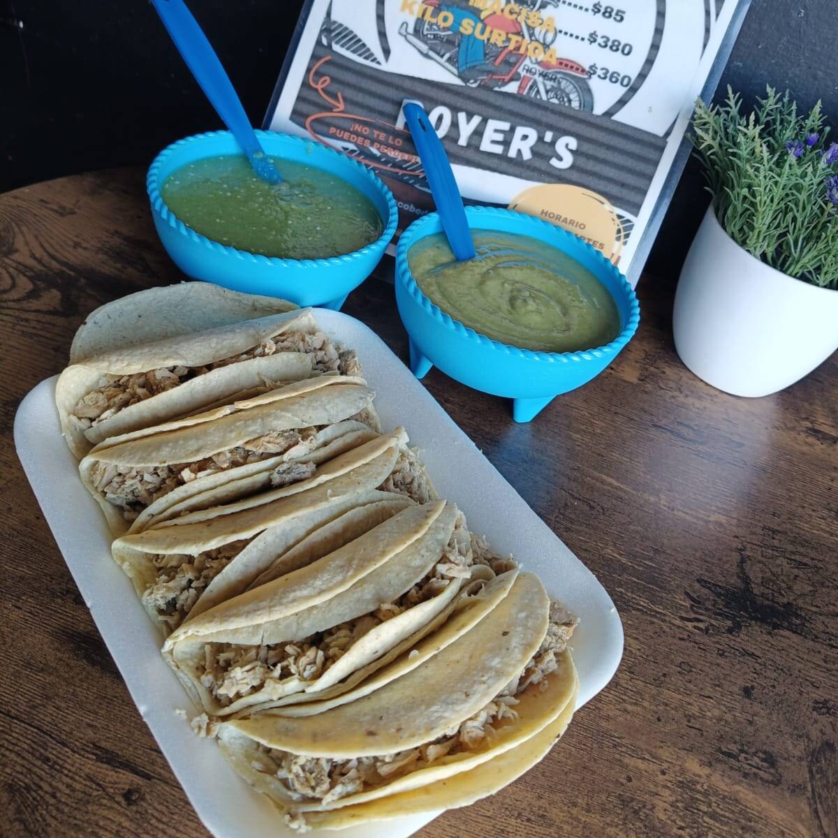 ORDEN 5 TACOS DE MACISA