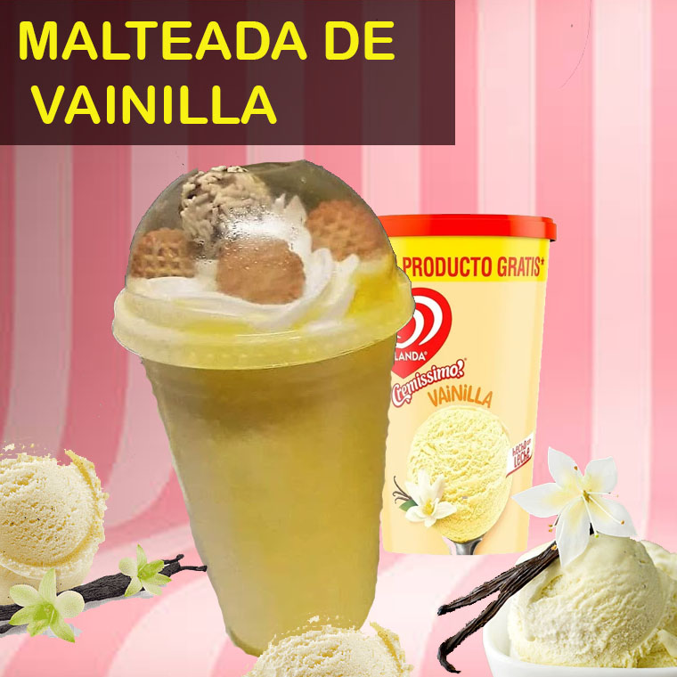 Malteada de Vainilla