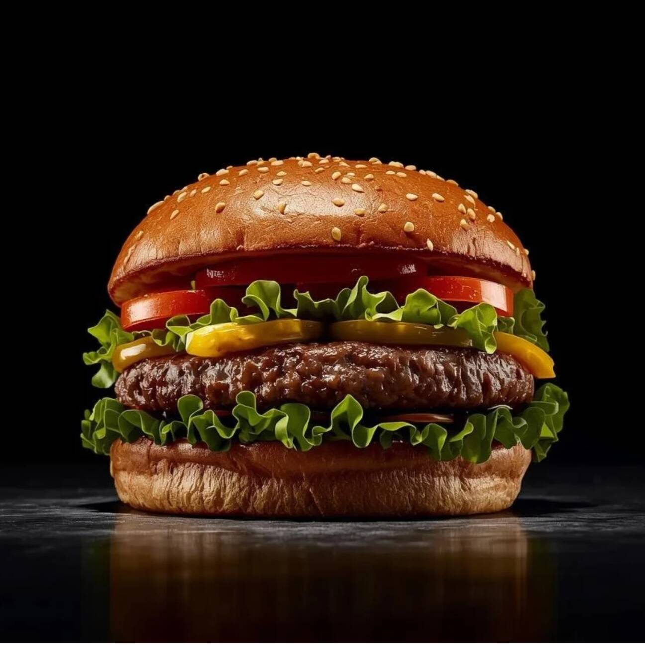 Hamburguesa Americana 1/4 de Libra