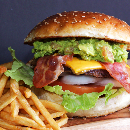 HELL´S BURGUER GUACAMOLE DEL AVERNO
