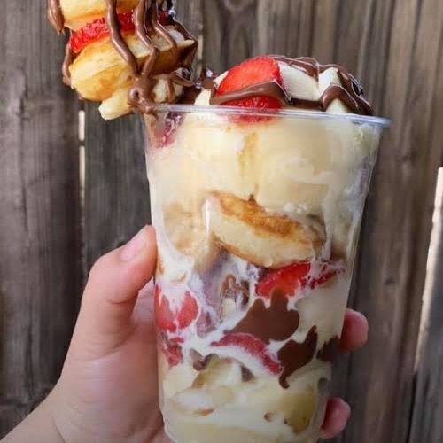 Minihotcake Con Crema