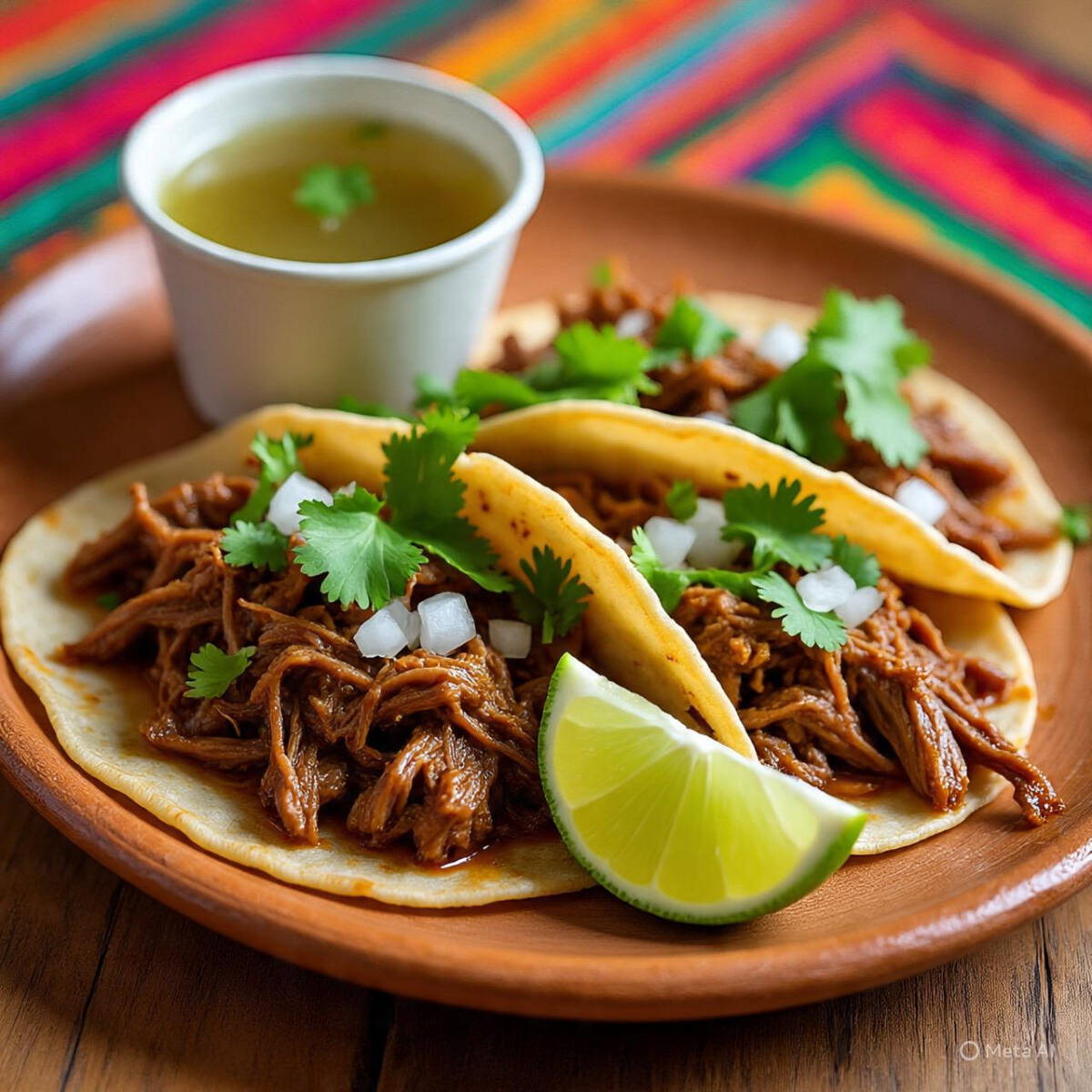 Taco Birria Maíz