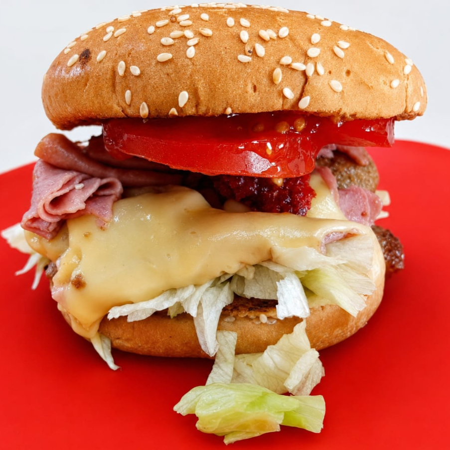 Hamburguesa Hawaiana
