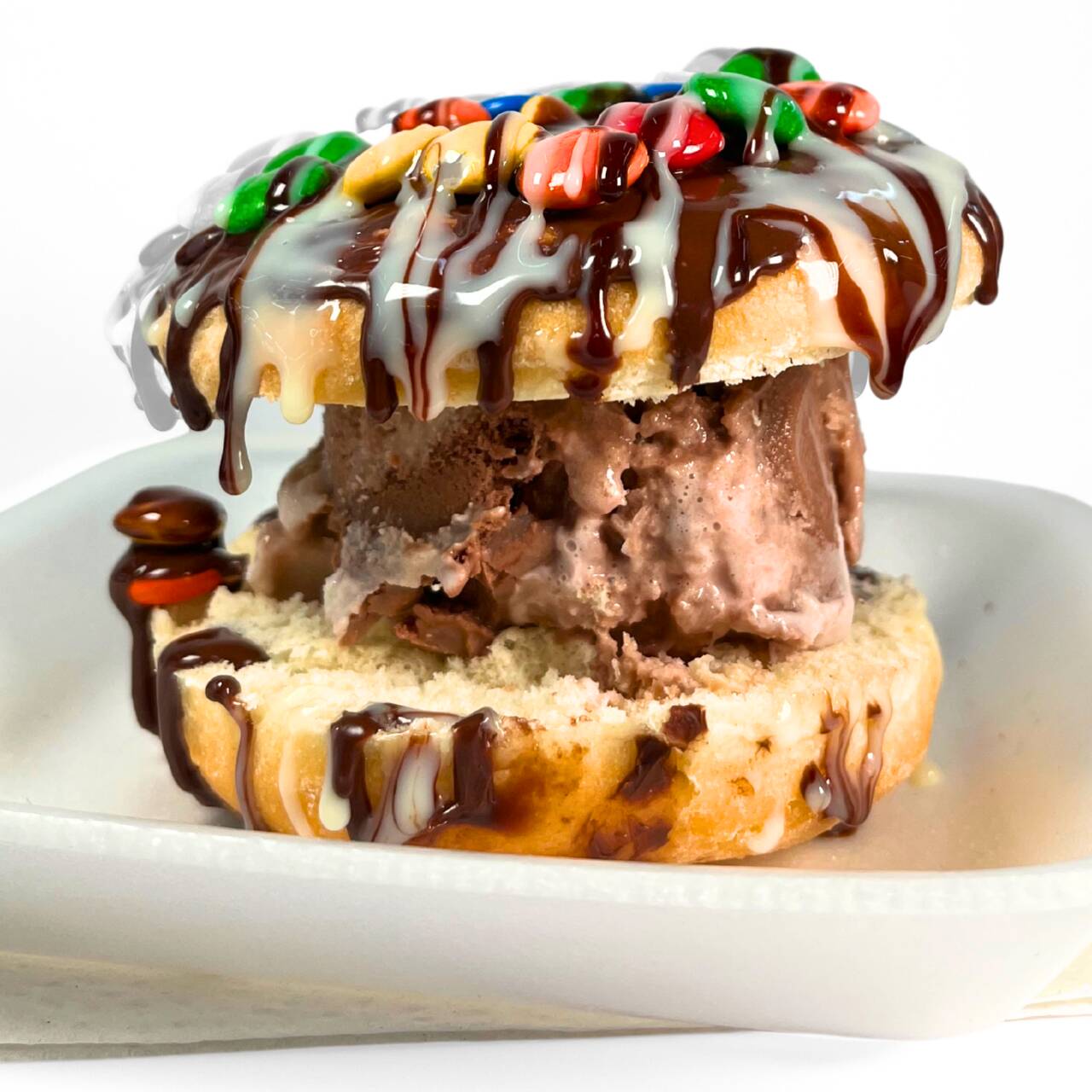 Dona Rellena Dulce Chocolate
