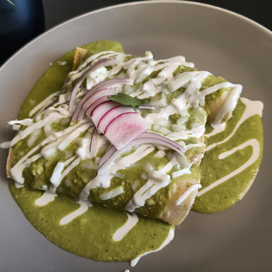 Enchiladas Suizas Verdes