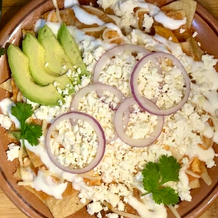 Chilaquiles de Queso