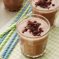 Malteada Coffe and Brownies