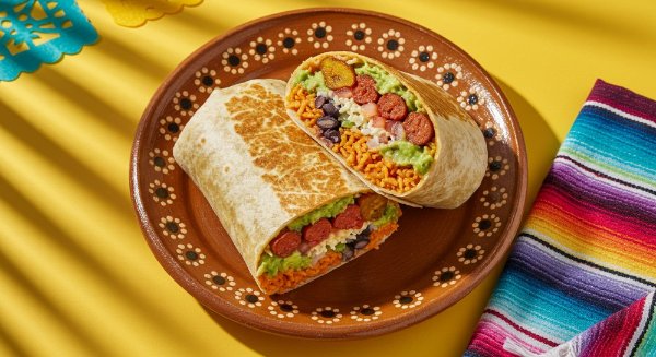 Burrito Chorizo y Platanitos