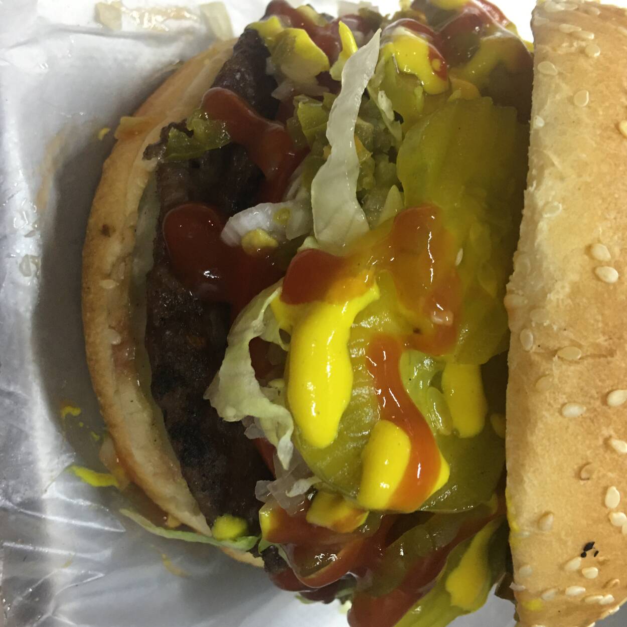 Hamburguesa Triple Queso