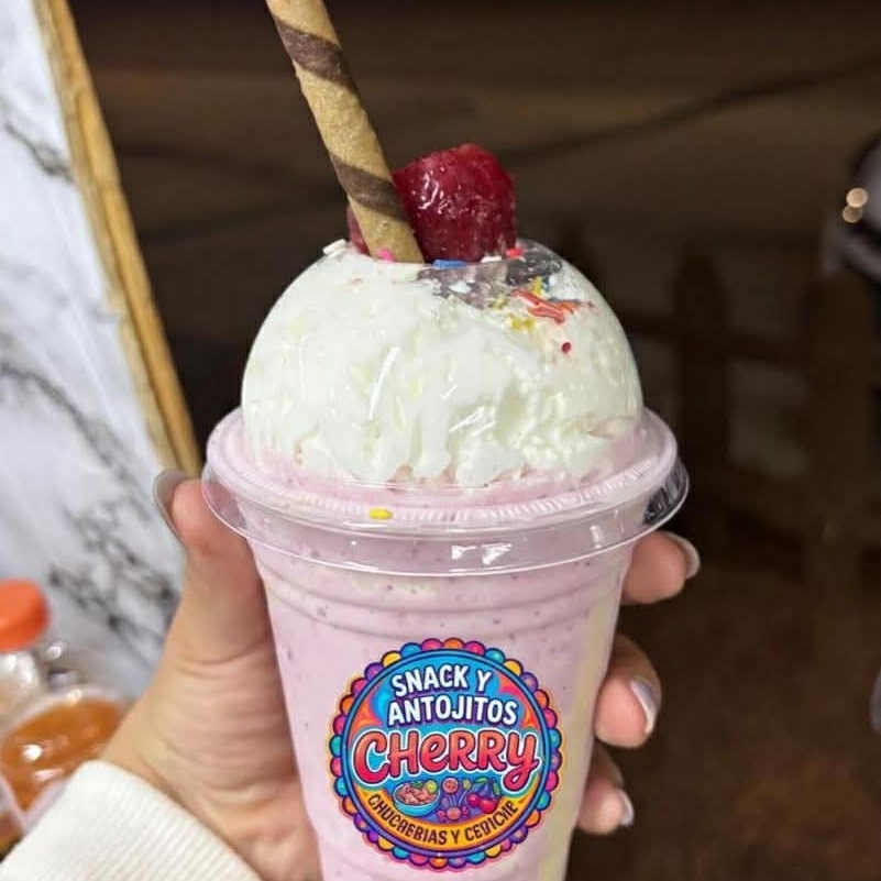 Malteada de Fresa