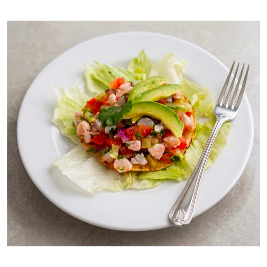 Tostada de Camarón