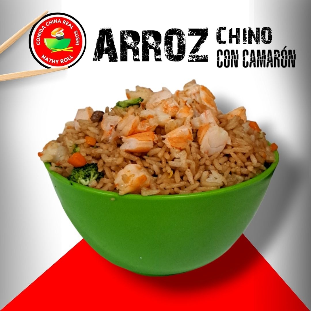 Arroz Chino con Camarón