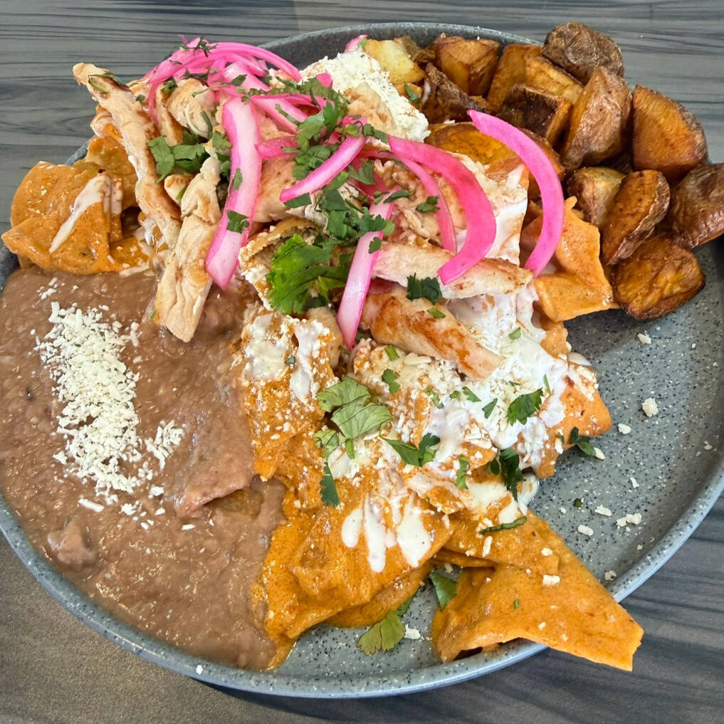 Chilaquiles de Pollo