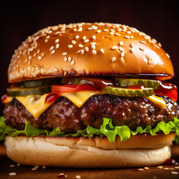 HAMBURGUESA DE ARRACHERA SENCILLA