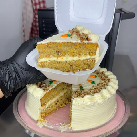 Rebanada Pastel Zanahoria