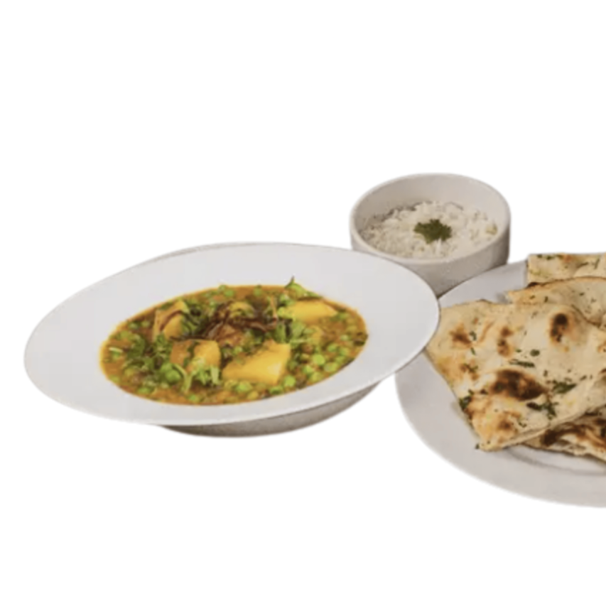 Aloo Matar Combo (Vegano)