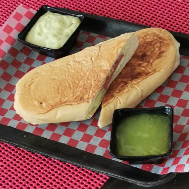 Perro a la Plancha - Jamon