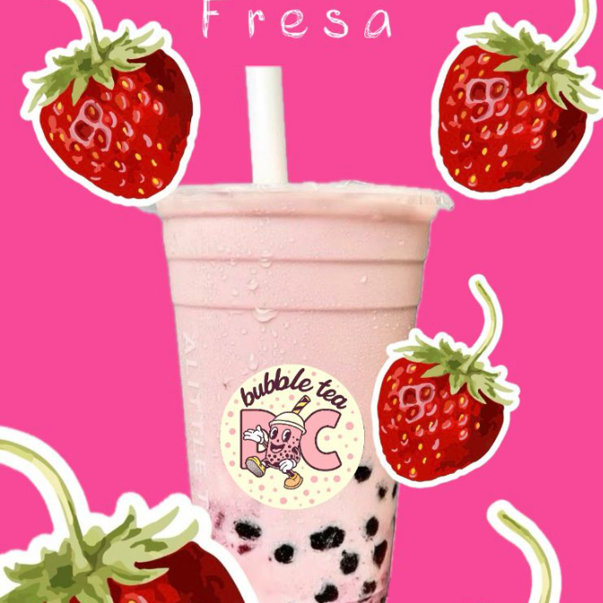 Bubble Tea Fresa