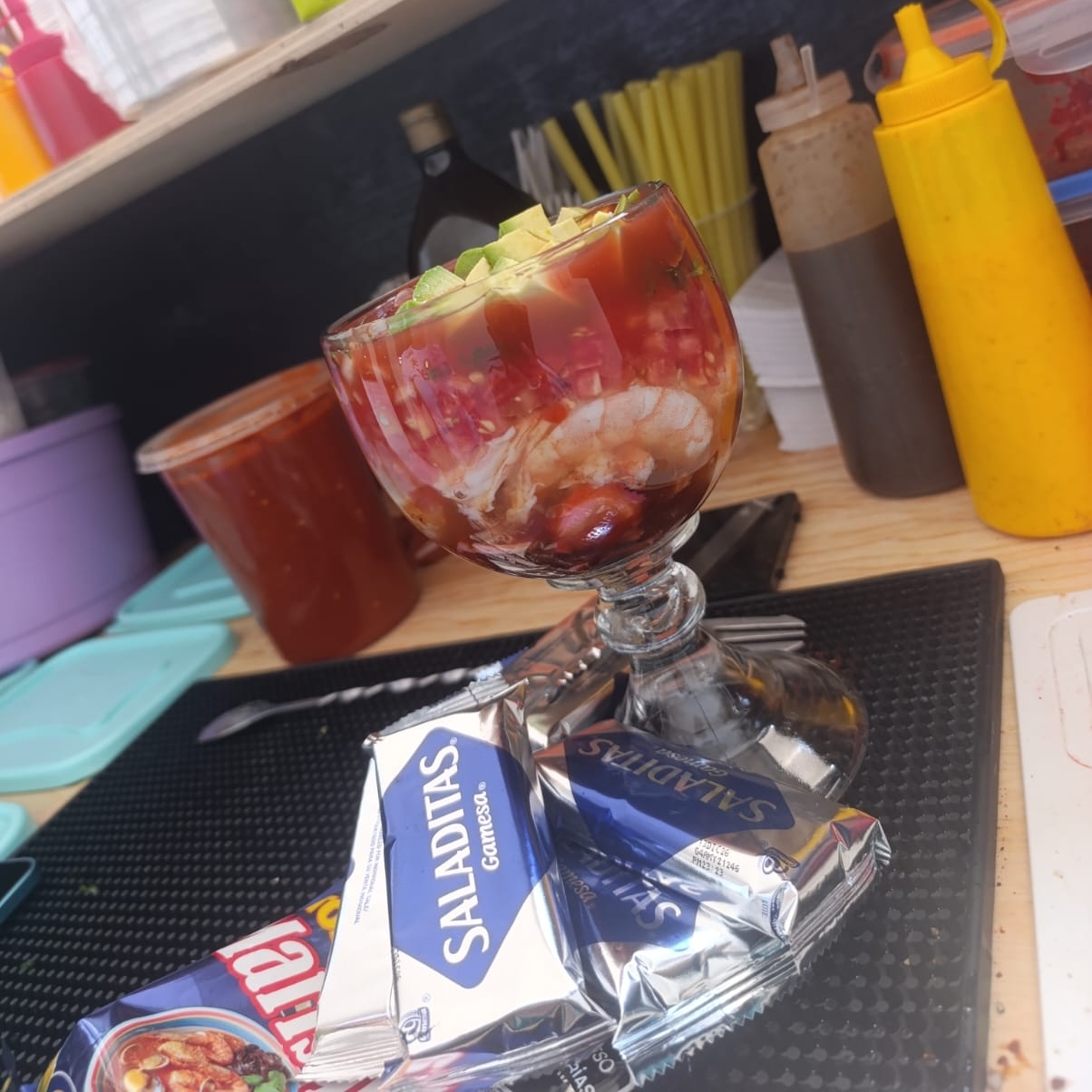 Coctel de Camarón & Pulpo