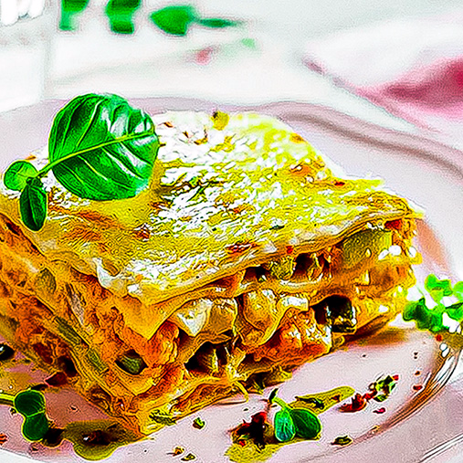Lasaña de Carne + Bebida