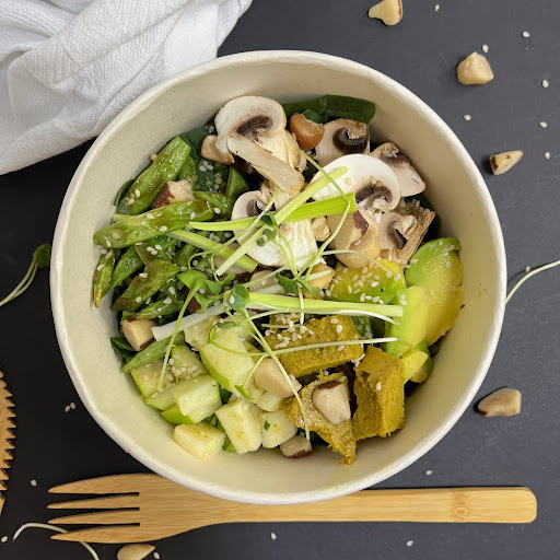 Ensalada de Espinaca y Quinua