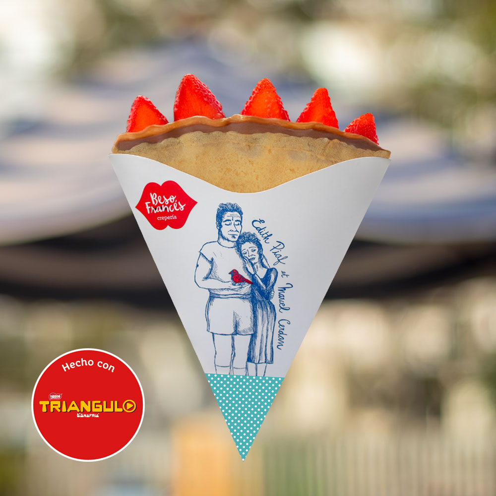 Crepe Triangulo