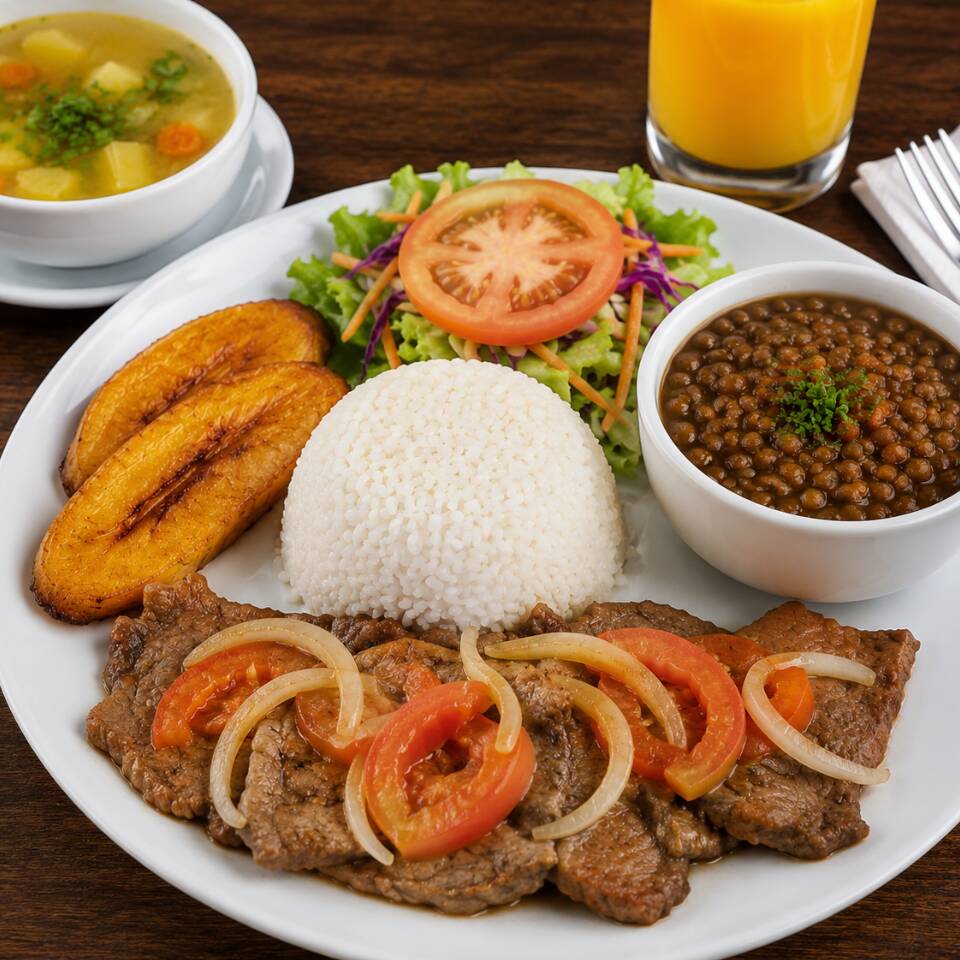 Ejecutivo Carne en bistec