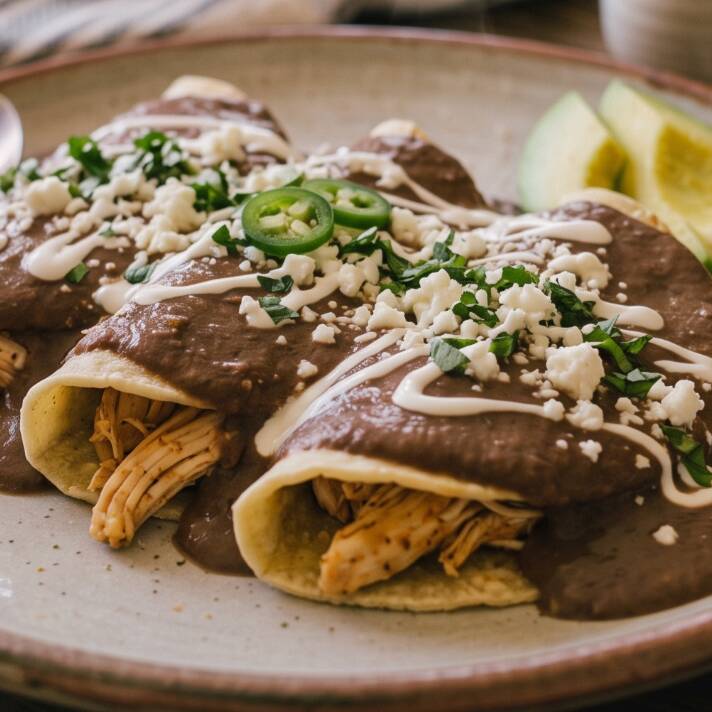 Enfrijoladas