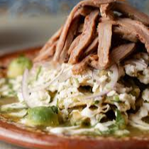 Chilaquiles con Arrachera