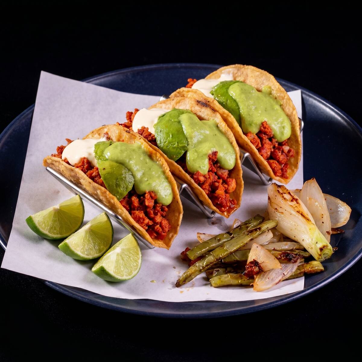 3 Tacos de Pastor o Longaniza