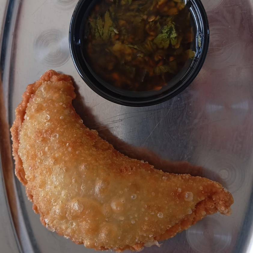 Empanada de espinacas y queso