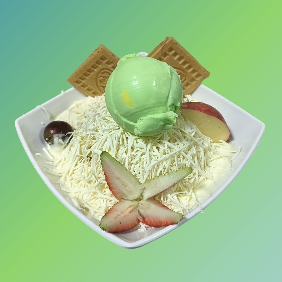 ENSALADA SENCILLA CON HELADO