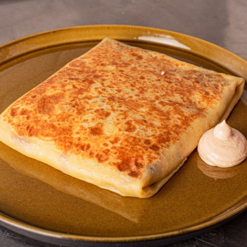 Calabresa e muçarela.