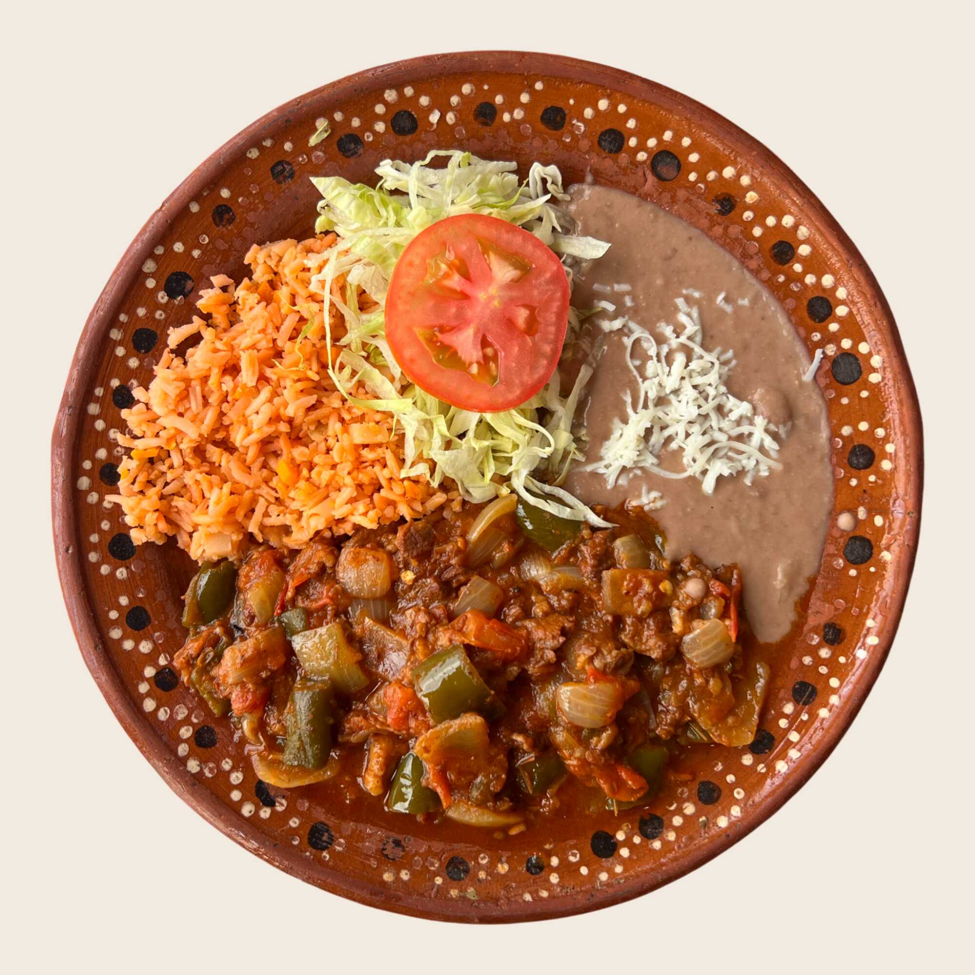 Bistec a la mexicana
