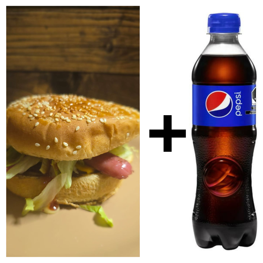 Combo Araña + Pepsi 400 ml.
