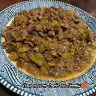 Topper de Bistec con Nopales en Salsa Verde 1/2L