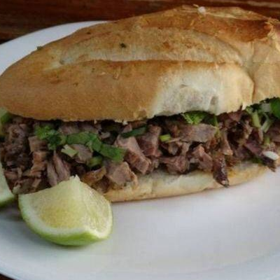 Torta de Suadero.
