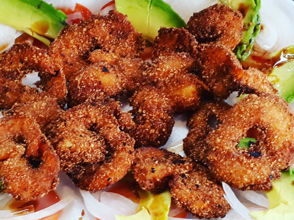 Camarones Empanizados