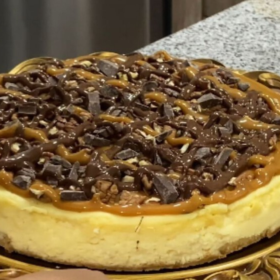 rebanada de chesee cake tortuga