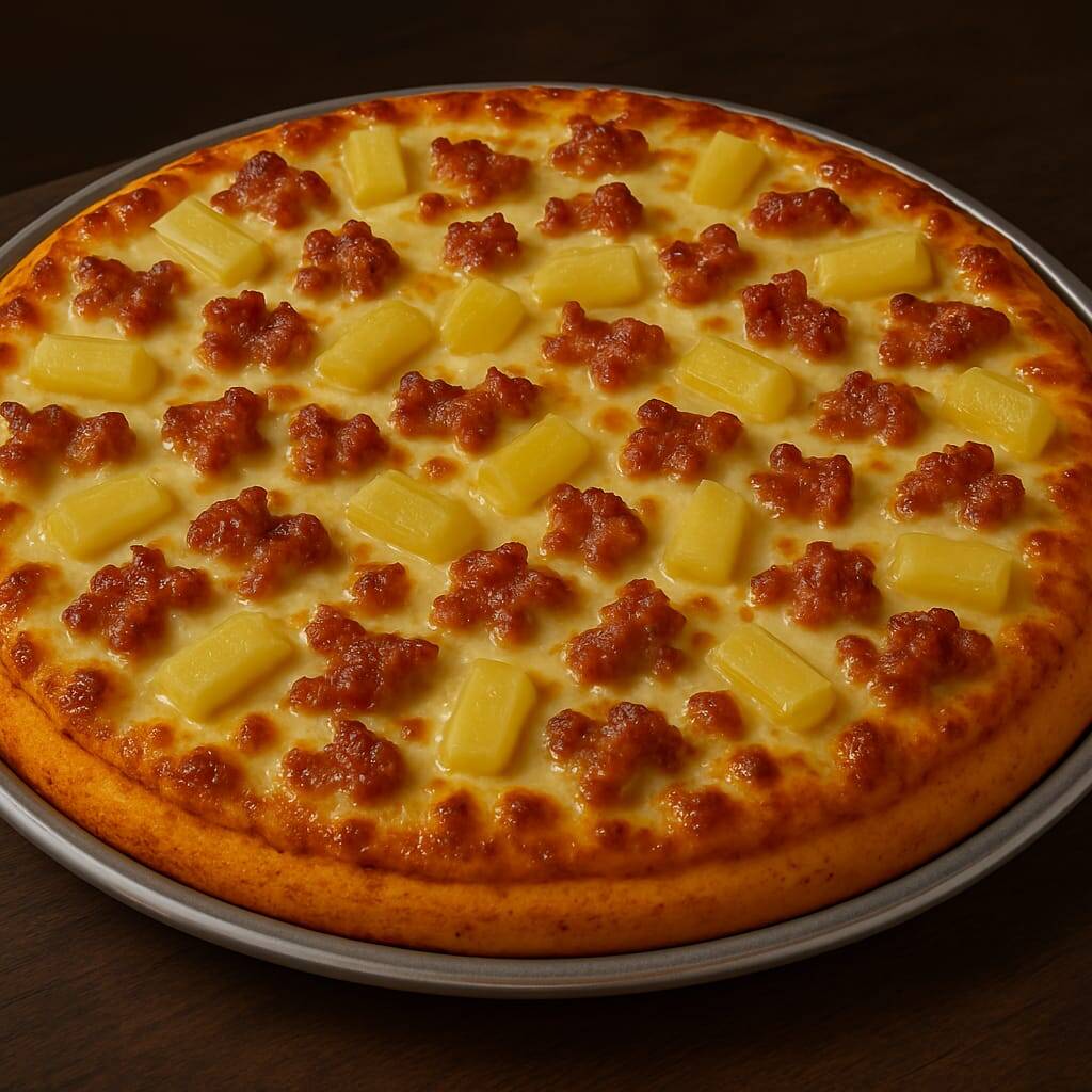 Combo Pizza Hawaiana + Francesa