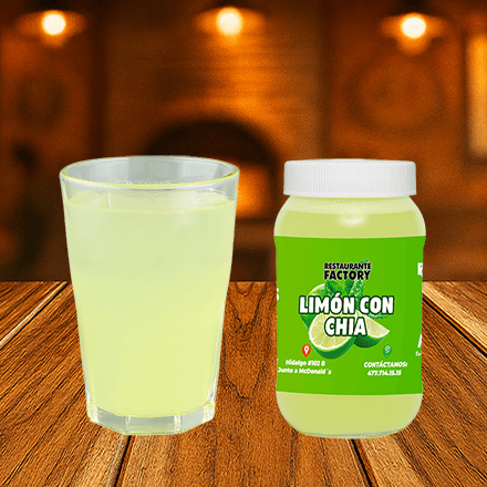 Agua de Limón con Chia