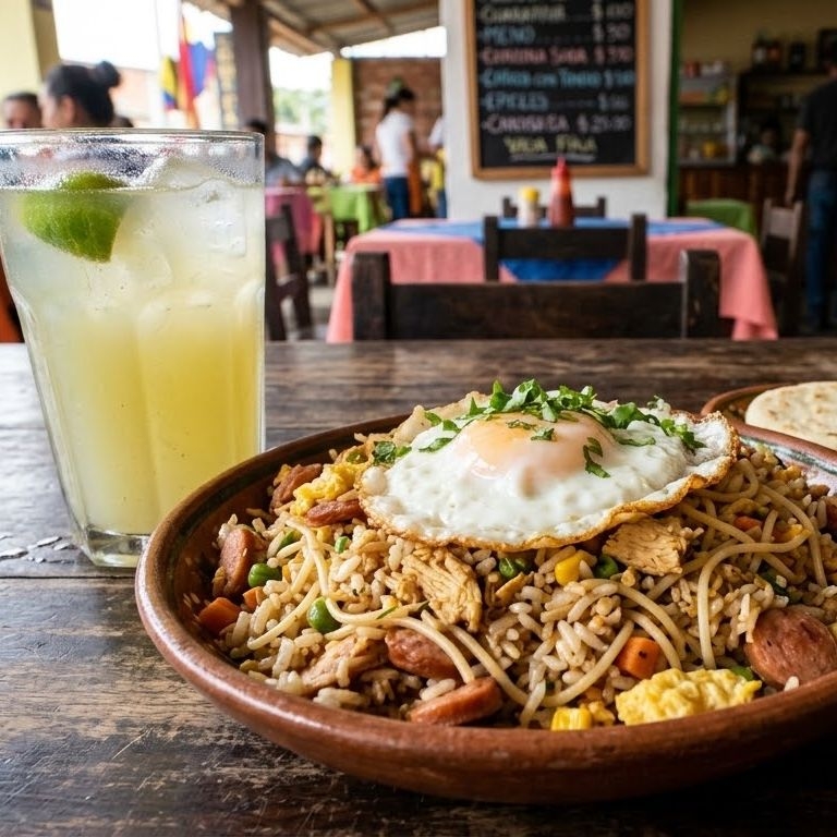 Arroz pollo